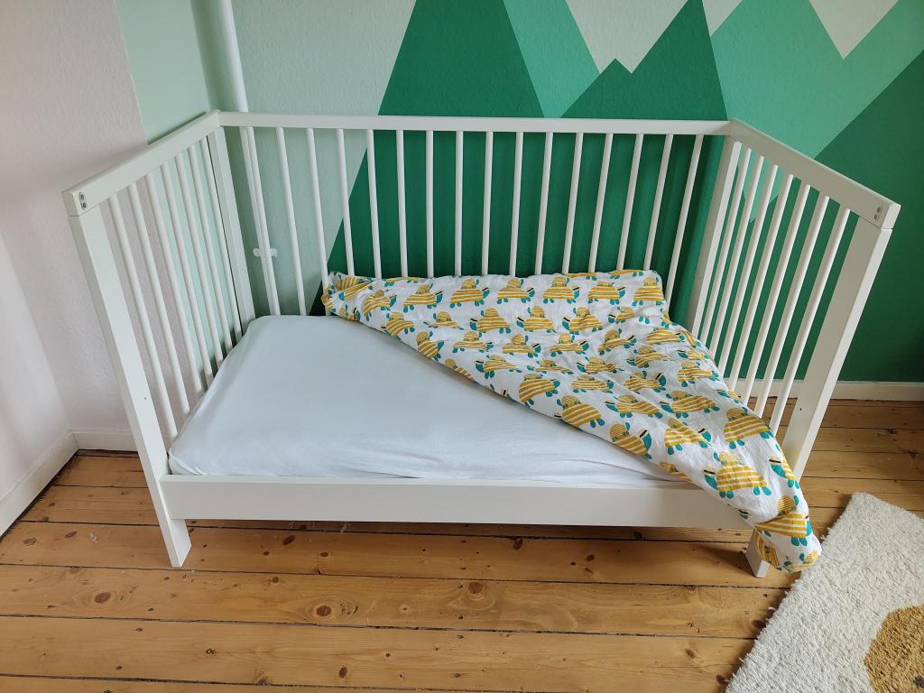 IKEA Gulliver ledikant – wit – in goede staat, Ophalen, Zo goed als nieuw, Ledikant