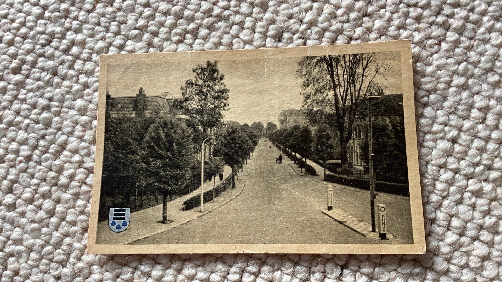 Ansichtkaart Meppel Stationsweg 1948. 923, Ophalen of Verzenden, 1940 tot 1960, Gelopen, Drenthe
