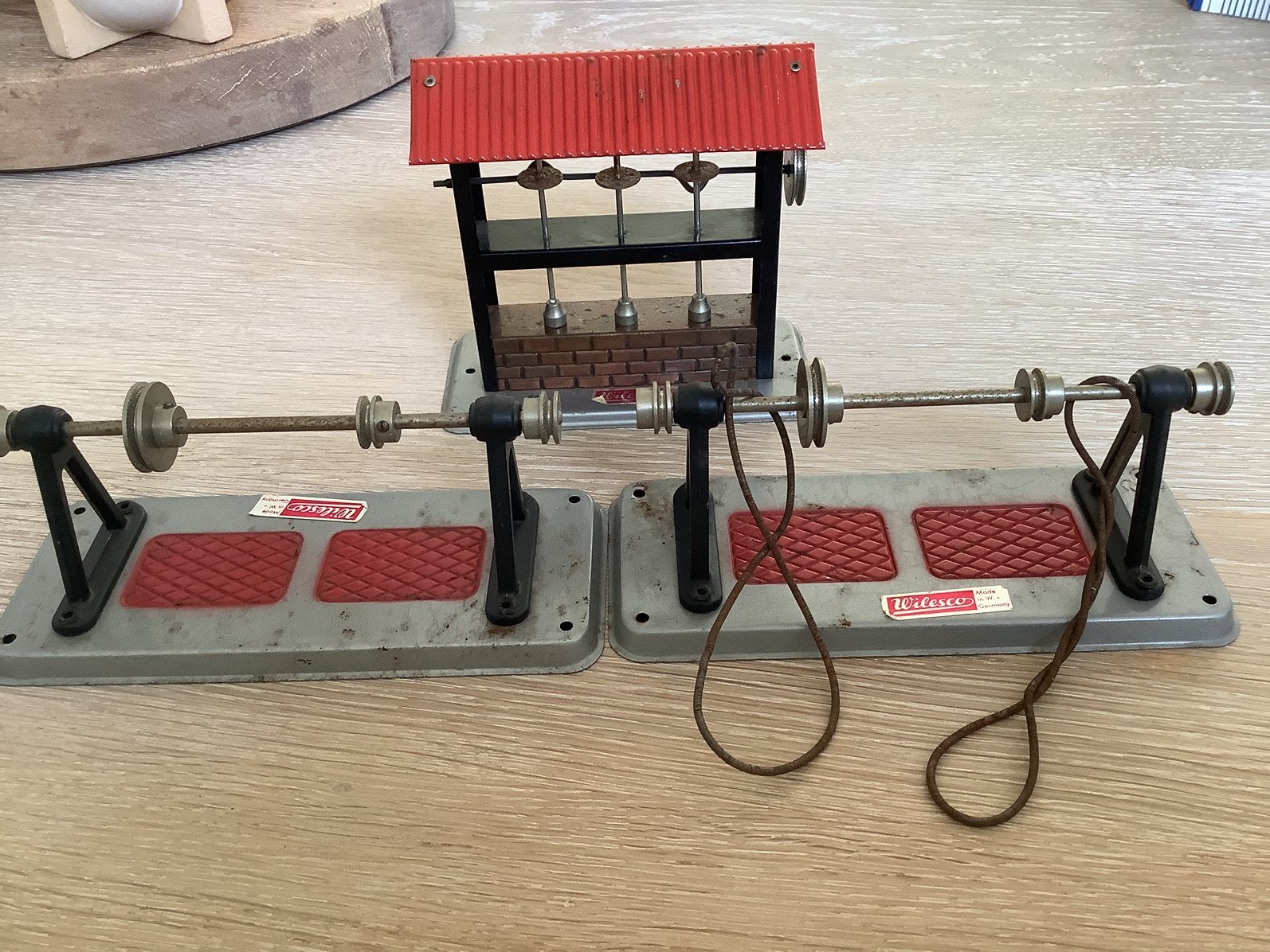 Vintage Fischertechnik speelgoedset.Wilesco, Hobby en Vrije tijd, Ophalen of Verzenden, Gebruikt