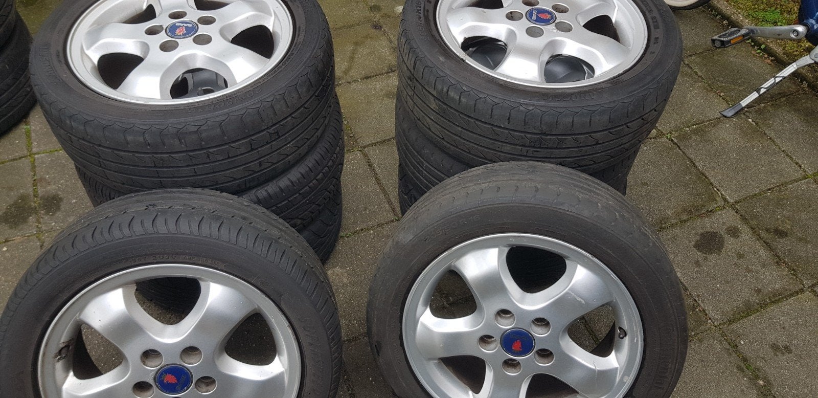 originele Saab velgen, Auto-onderdelen, Ophalen, Gebruikt, 16 inch, Banden en Velgen