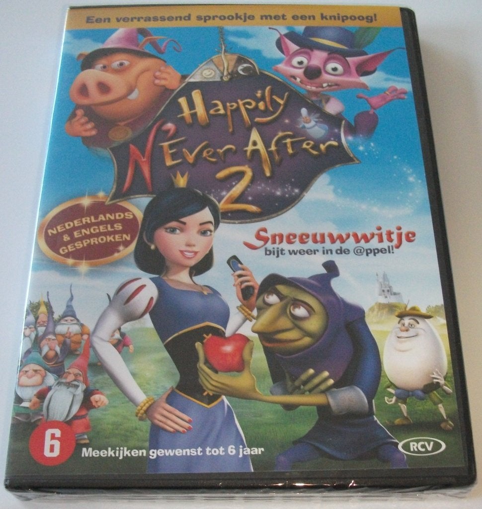 Dvd *** HAPPILY N'EVER AFTER 2 *** *NIEUW*, Cd's en Dvd's, Avontuur, Nederlands, Ophalen of Verzenden, Vanaf 6 jaar