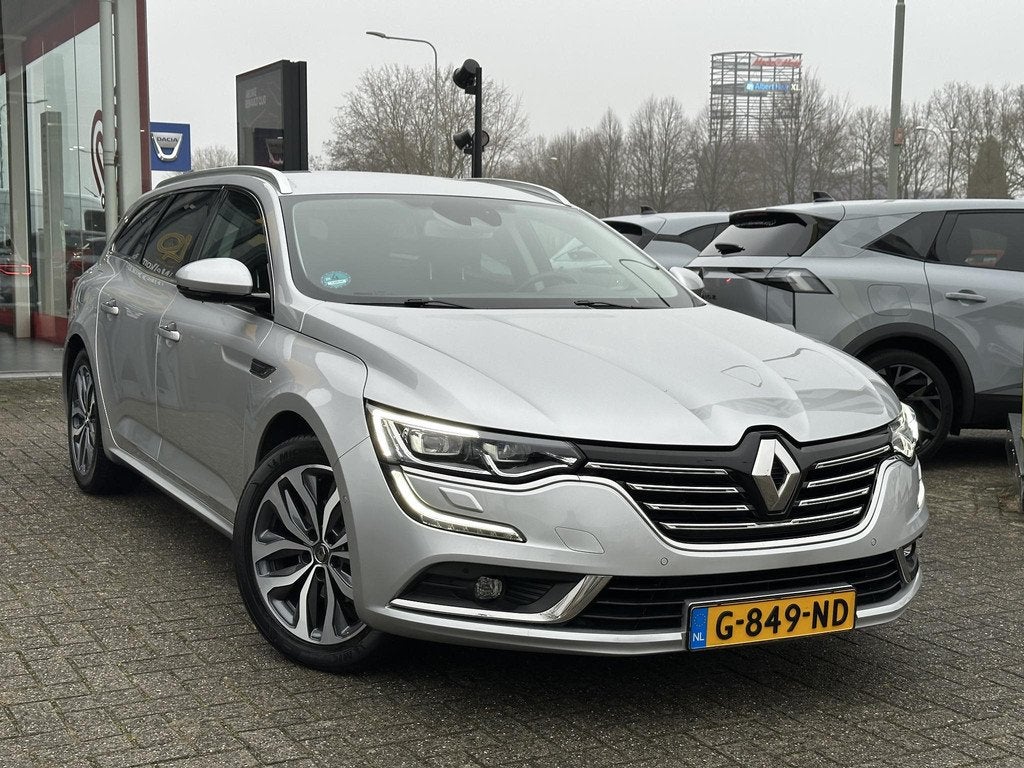 Renault Talisman Estate TCe 160 EDC GPF Intens l AUTOMAAT l, Auto's, Renault, 1408 kg, 4 cilinders, Leder en Stof, Origineel Nederlands