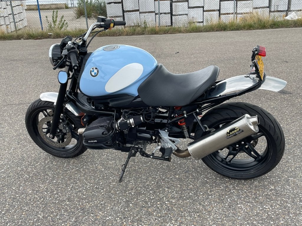 BMW R850R special "Scrambler", 2 cilinders, Motorrijbewijs A, Gebruikt, Sportuitlaat
