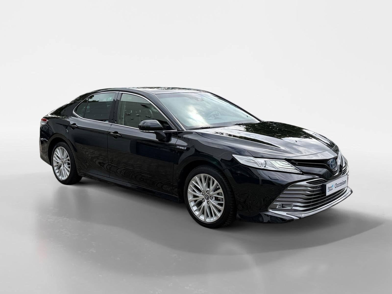 Toyota Camry 2.5 Hybrid Premium LM VELGEN | LEDER | STOELVER, Auto's, Toyota, Gebruikt, Euro 6, 4 cilinders, 2487 cc