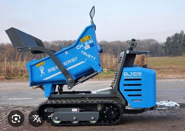 Messersi rups dumper hoogkieper te huur, Zakelijke goederen, Ophalen, Overige typen