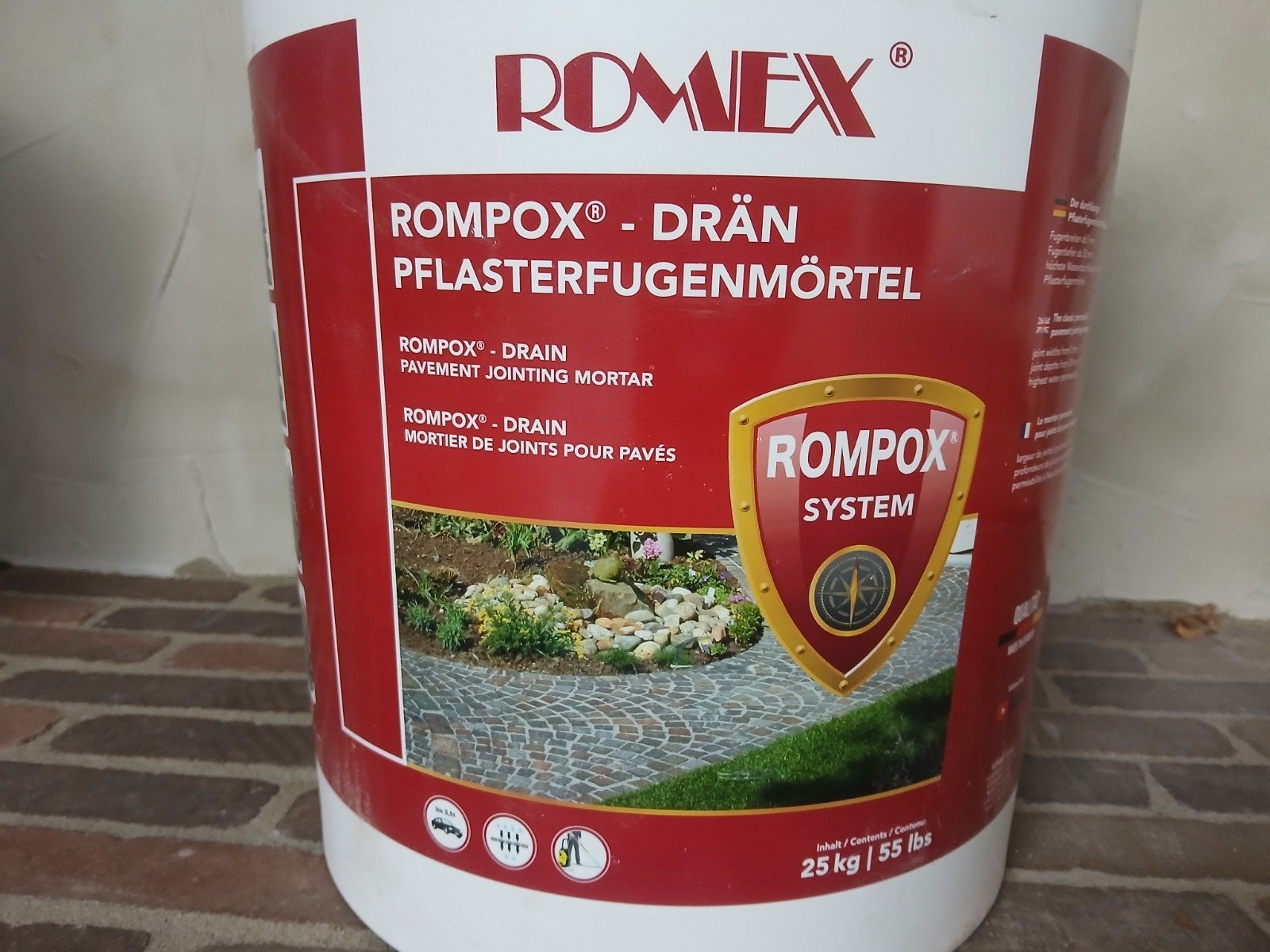 2 componenten voegenmortel 25kg zandkleur, Ophalen, Overige materialen, Overige typen, Nieuw