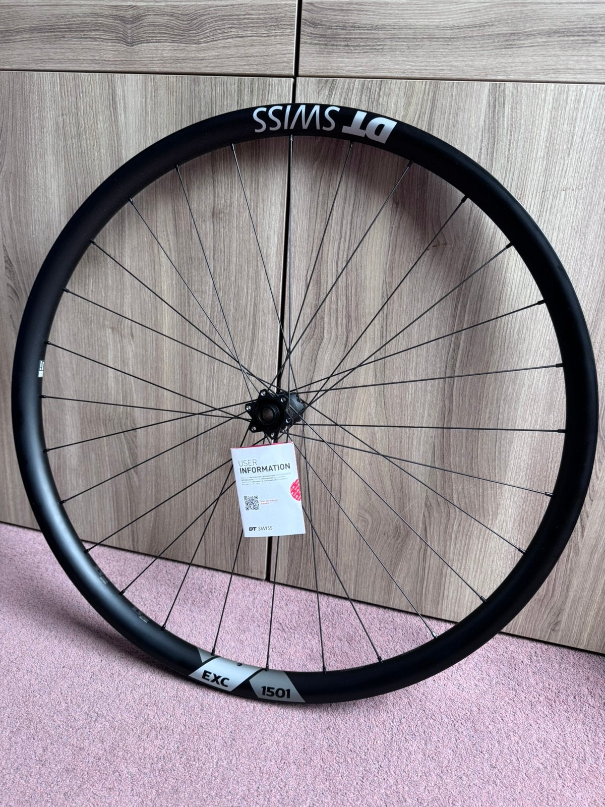 Nieuw DT Swiss EXC 1501 29” Carbon voorwiel, Wiel, Gravelbike, Ophalen of Verzenden, Carbon