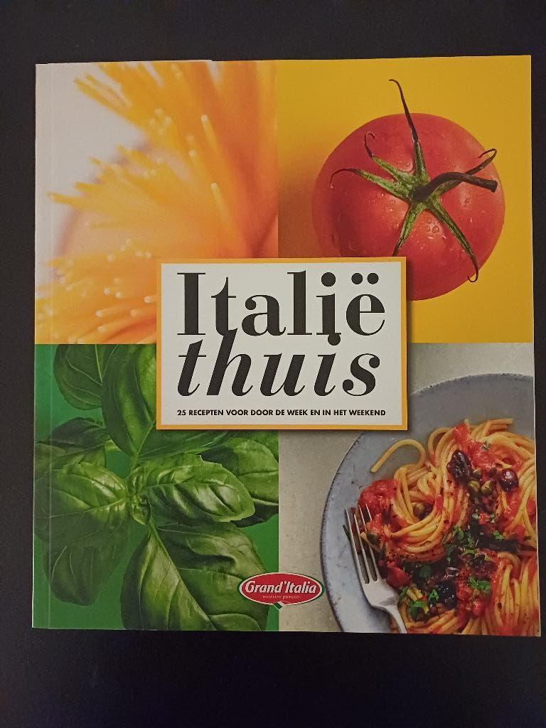 Italië thuis - Kookboek met Italiaanse recepten, Boeken, Italië, Vegetarisch, Hoofdgerechten, Ophalen of Verzenden