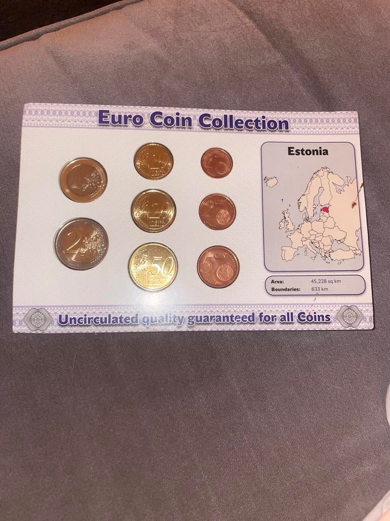Estonia Euro Muntenset 2011, Ophalen, Estland, Overige waardes, Setje