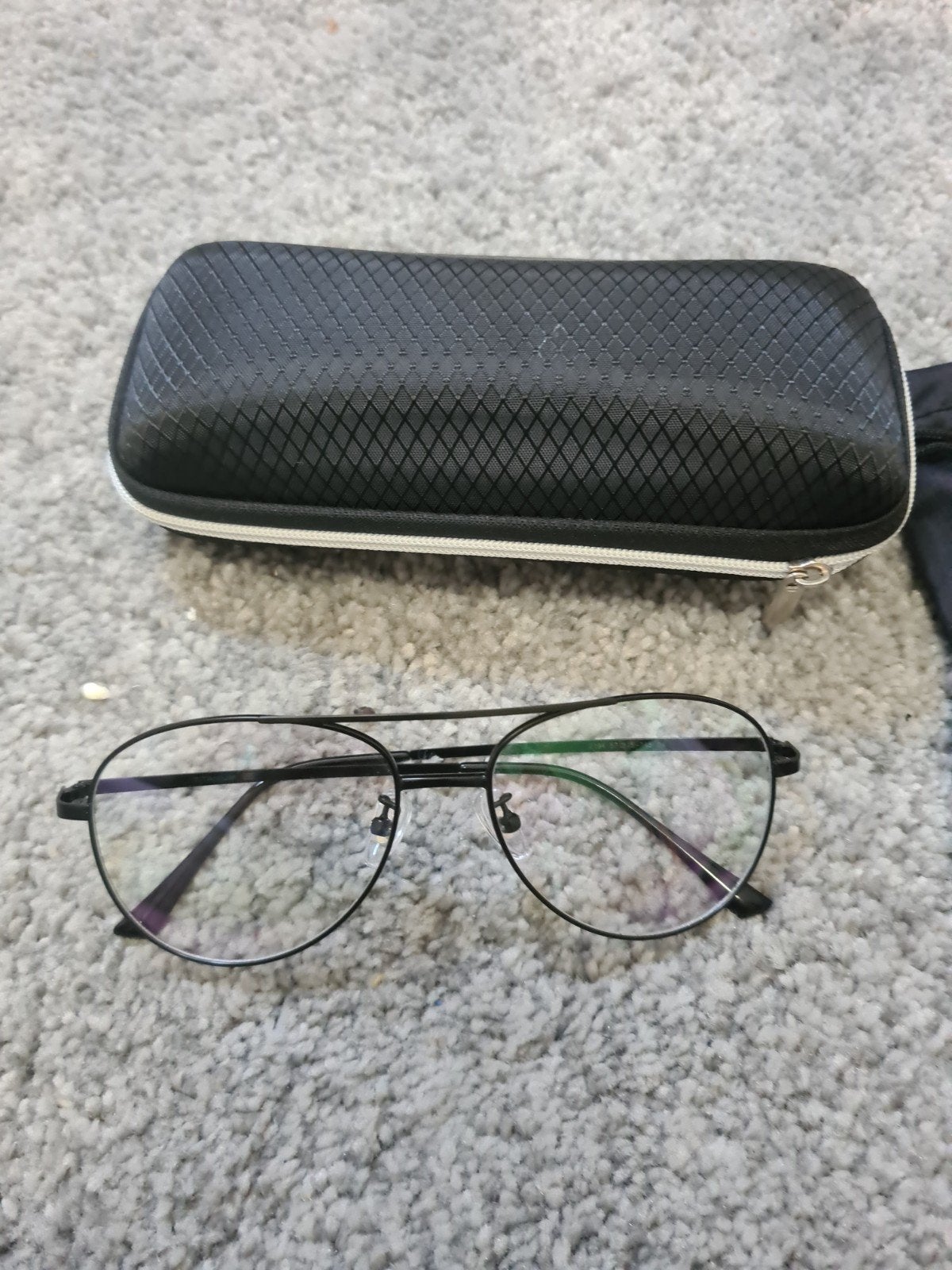 Aviator Titanium Montuur Bril - Zwart, Ophalen of Verzenden