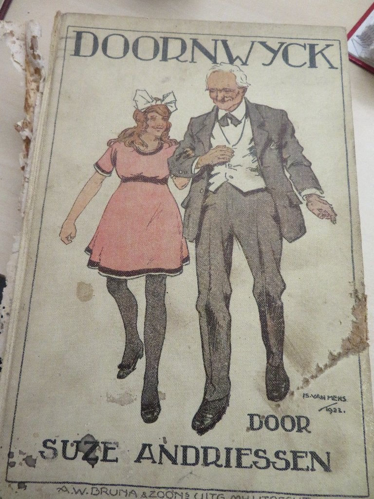 Doornwyck boek 1924 ca. met 8 platen J.H.Isings jr., Verzenden, Voor 1940, Gebruikt, Overige onderwerpen