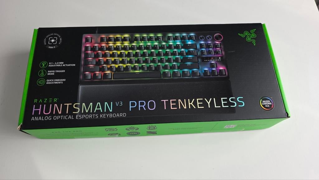 Razer Huntsman V3 Pro TKL gaming toetsenbord, Gaming toetsenbord, Ophalen of Verzenden, Zo goed als nieuw, Razer