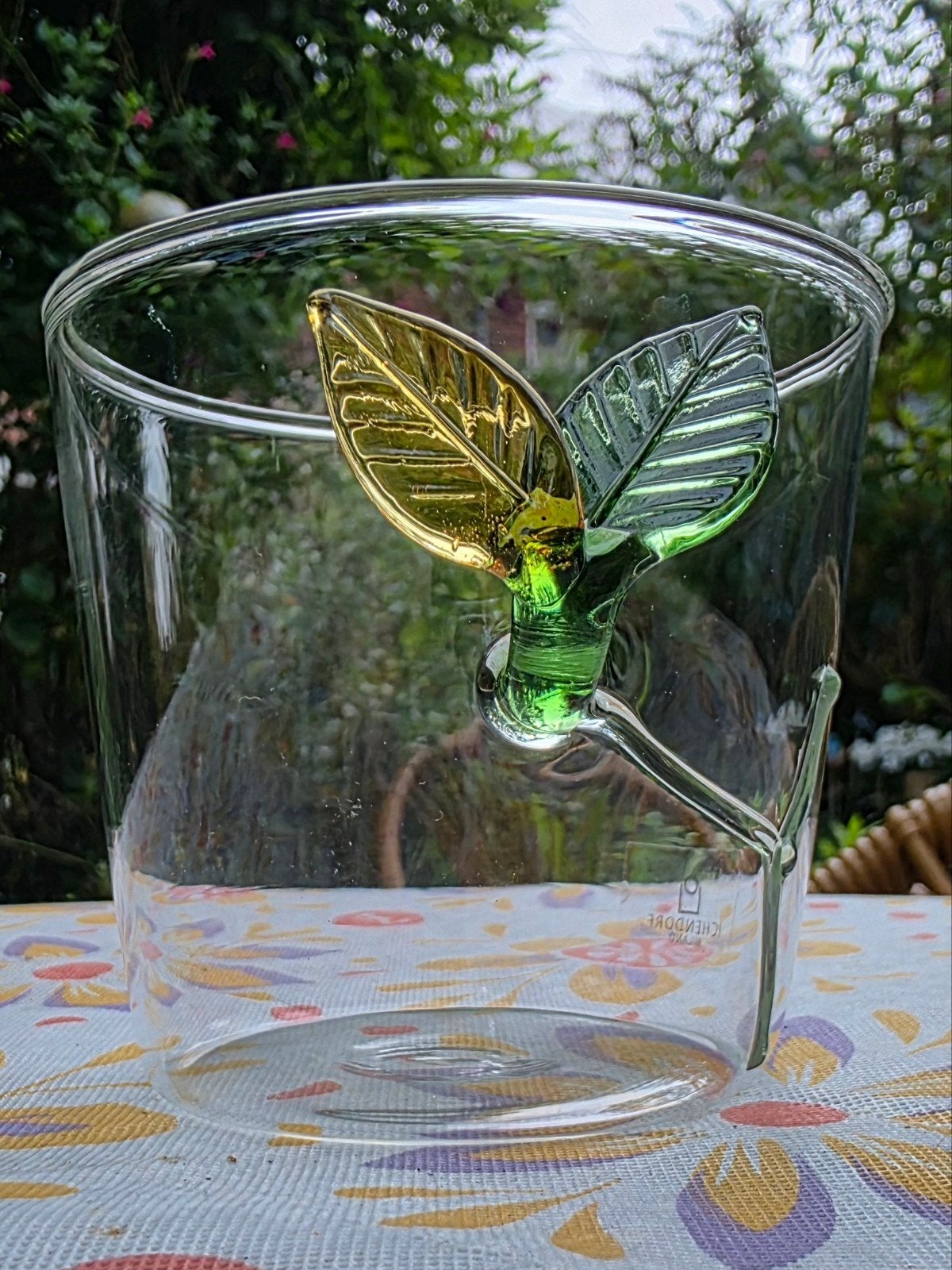 4 waterglazen Ichendorf handgemaakt nieuw puntgaaf design, Glas of Glazen, Nieuw, Ophalen of Verzenden, Glas