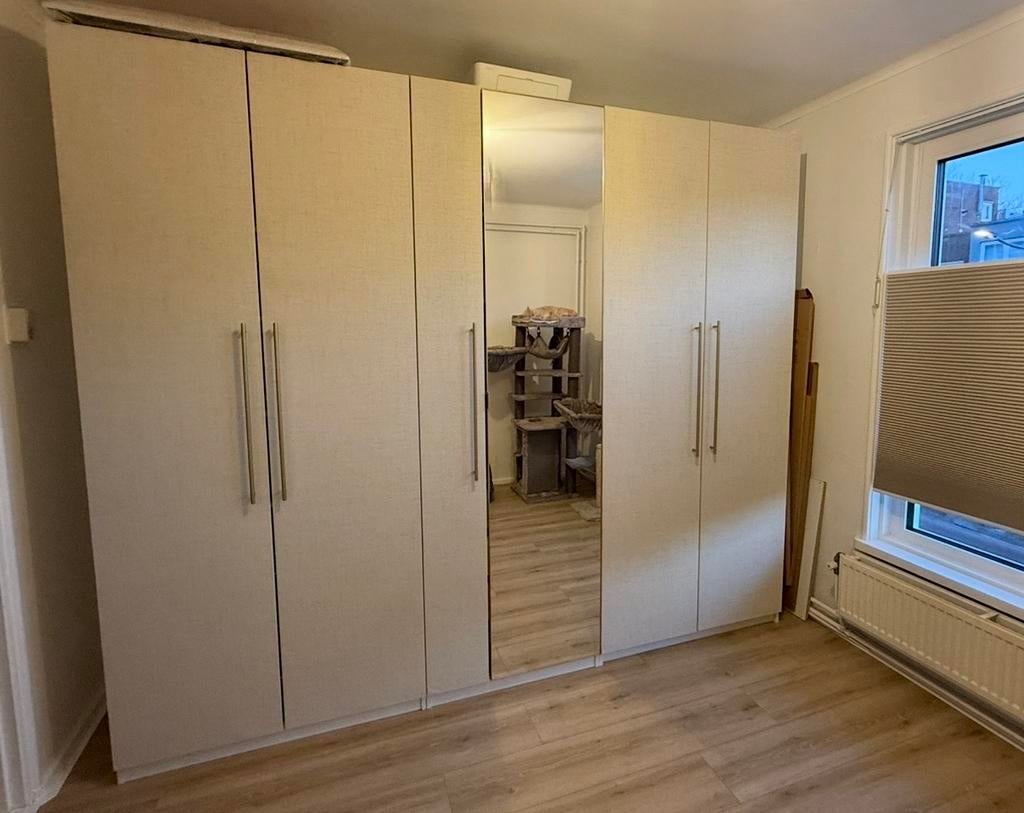4 IKEA Forsand behangen kastdeuren, Ophalen, Overige materialen, Gebruikt, 200 cm of meer