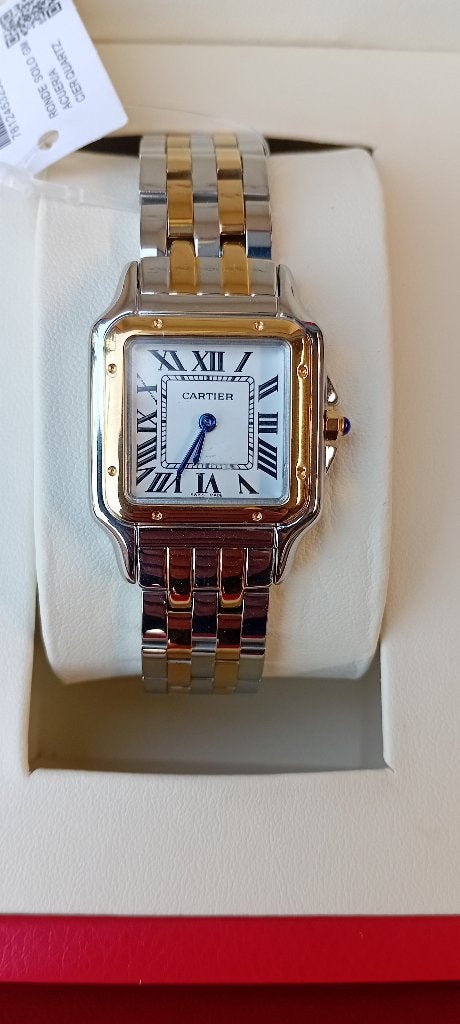 Cartier horloge, Staal, Polshorloge, Nieuw, Ophalen