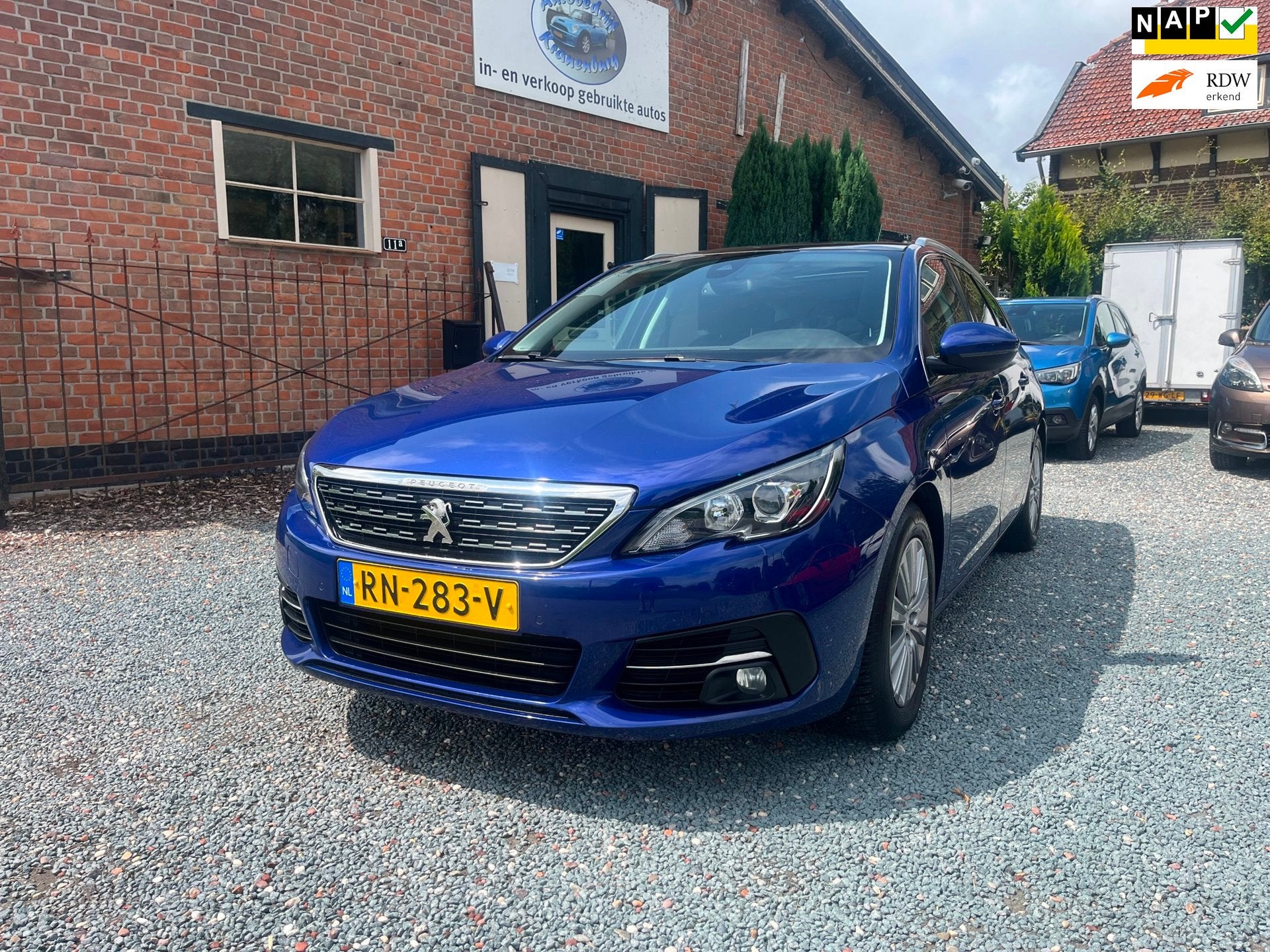 Peugeot 308 SW 1.2 PureTech Blue Lease Premium ( Climate con, Voorwielaandrijving, Stof, Gebruikt, 1199 cc