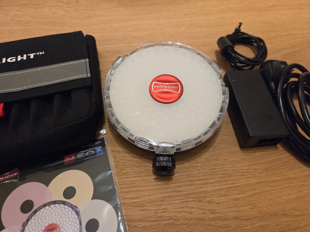 Rotolight NEO 2 LED-lamp / HSS flitser – complete set, Overige merken, LED-lamp, Ophalen of Verzenden, Zo goed als nieuw
