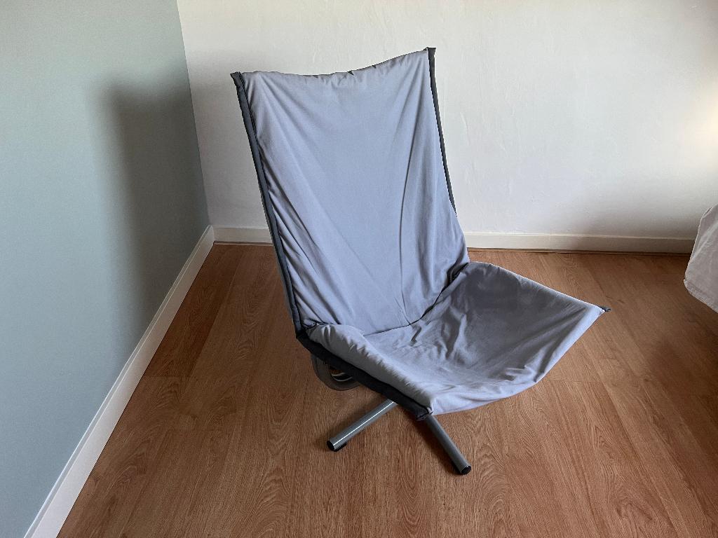 2 Lundia jaren 80 draaistoelen, Ophalen, Gebruikt, Metaal, Eén