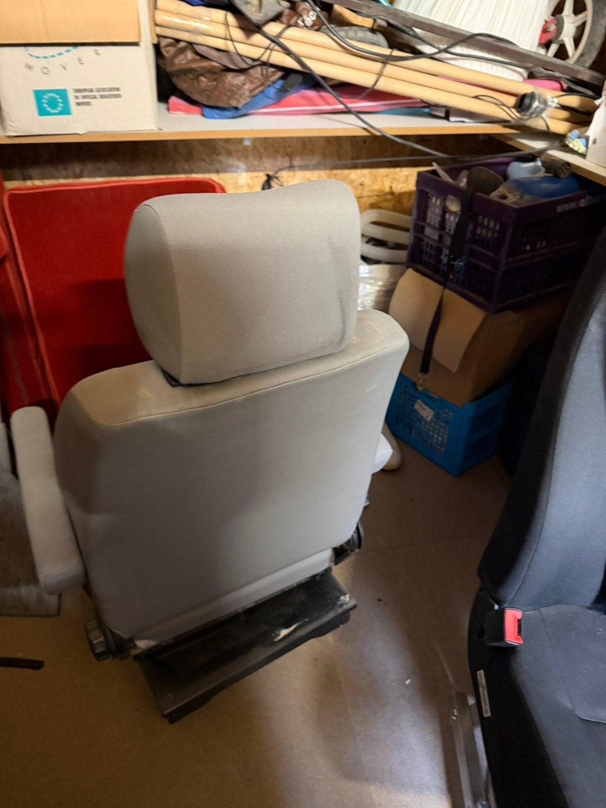 Passagiers stoel VW transporter (camper), Caravans en Kamperen, Camper-accessoires, Ophalen, Gebruikt
