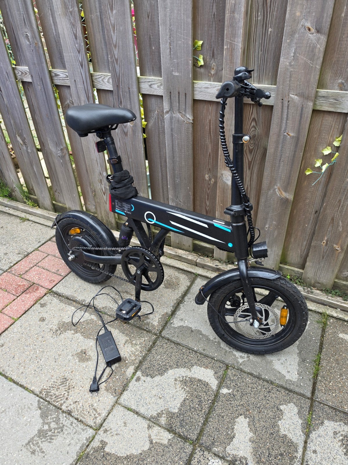 Opvouwbare elektrische fiets - Compact en handig, Gebruikt, Minder dan 47 cm, 30 tot 50 km per accu, Ophalen