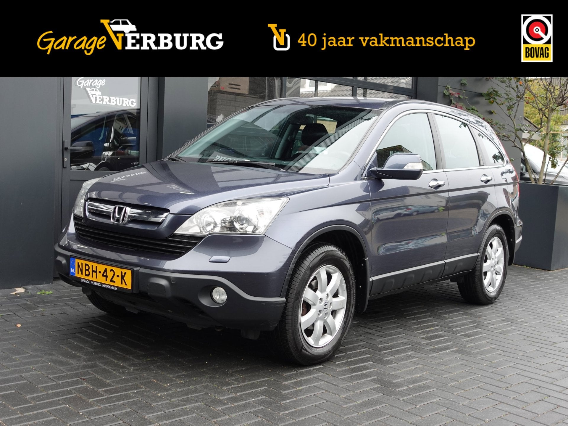 Honda CR-V 2.0i Automaat AWD (Airco,Cruise,Stoelverwarming,P, Automaat, Stof, Gebruikt, Zwart
