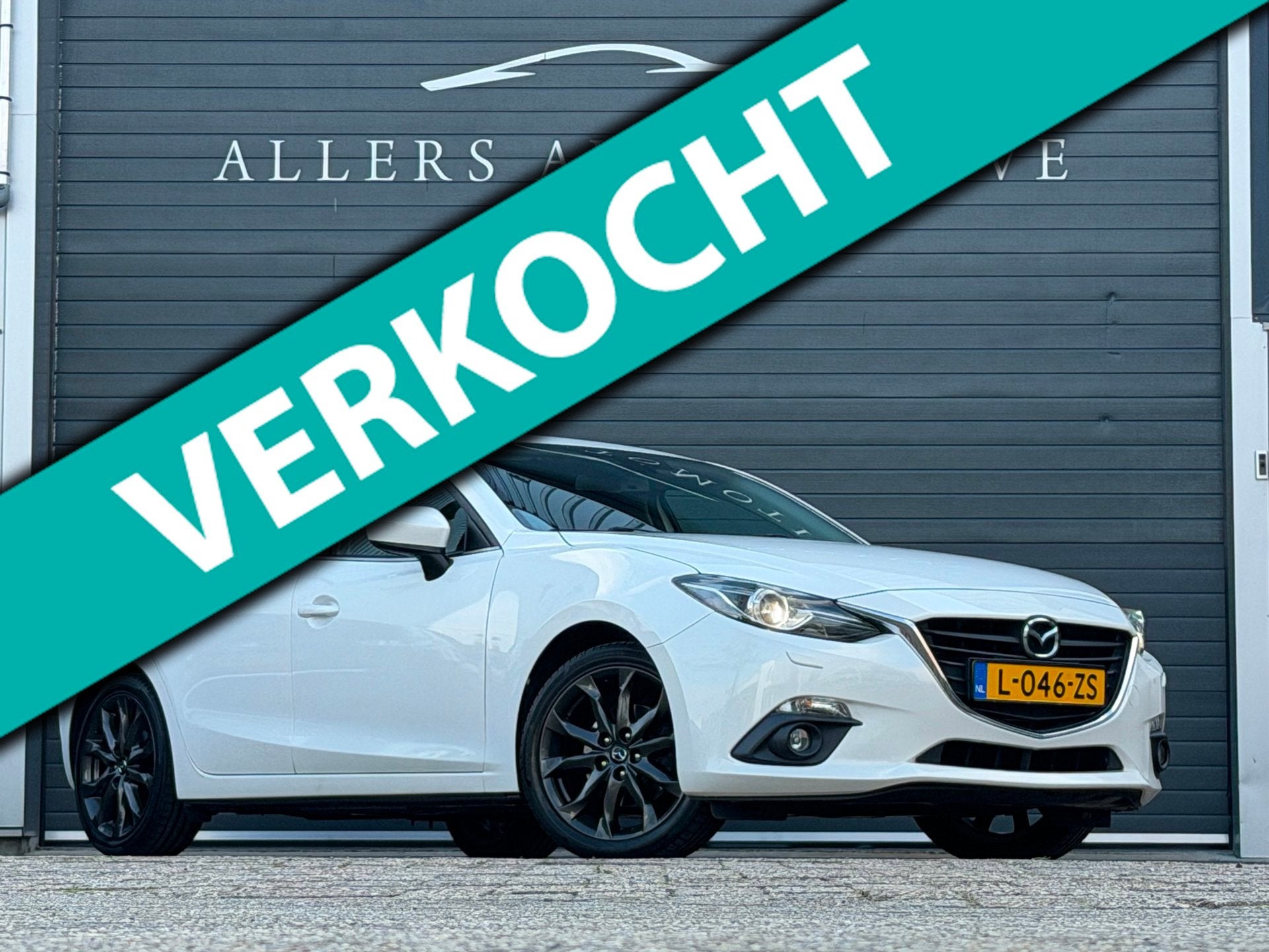 Mazda 3 2.0 HP GT-M|CAMERA|STOEL VERWRM.|TREKHAAK|DEALER OH., Auto's, Gebruikt, Wit, Bedrijf, Handgeschakeld