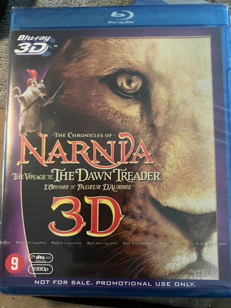 Nieuwe Blu Ray Chronicles of Narnia The Dawn Treader 3D HD, Ophalen of Verzenden, Nieuw in verpakking