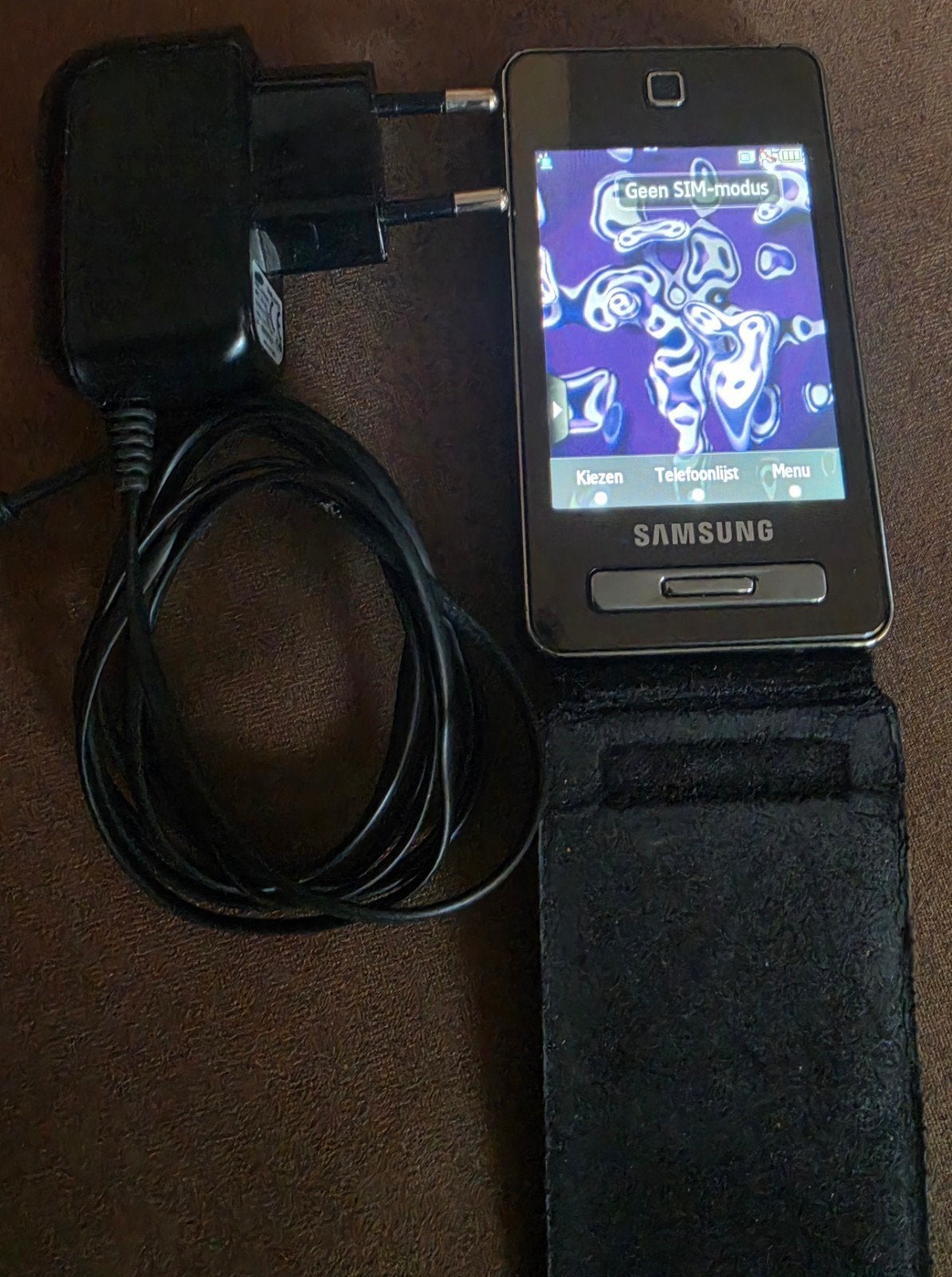 Samsung SGH-F480 . Vintage, Overige modellen, Geen camera, Zwart, Overige systemen
