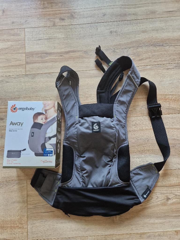 Ergobaby away, Kinderen en Baby's, Overige merken, Ophalen of Verzenden, Zo goed als nieuw, Rug