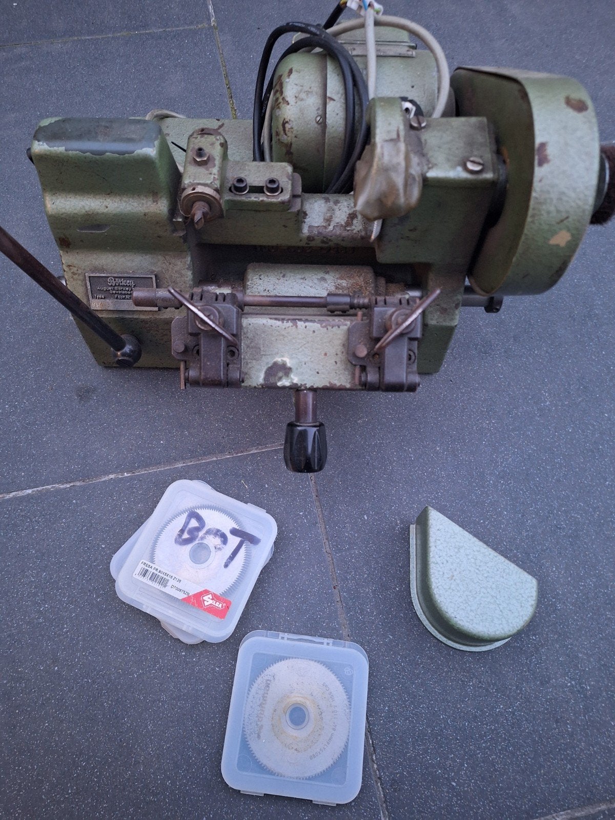 Borkey Sleutel dupliceermachine / sleutelmachine, Ophalen, Gebruikt