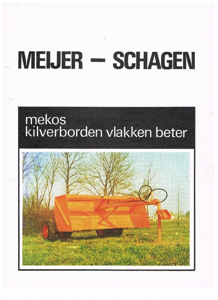 Kilvers en greader folders, Verzenden, Zo goed als nieuw, Folder