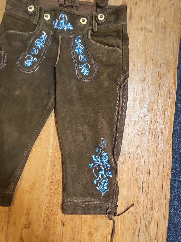 Lederhosen dames, Bruin, Djt@dejuistetoon.eu, Original Steindl, Ophalen of Verzenden