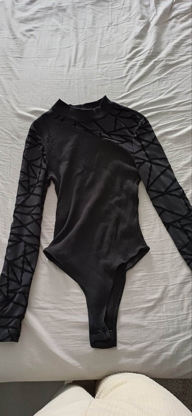 Nieuwe body maat s, Kleding | Dames, Tops, Zwart, Nieuw, Ophalen of Verzenden, Lange mouw