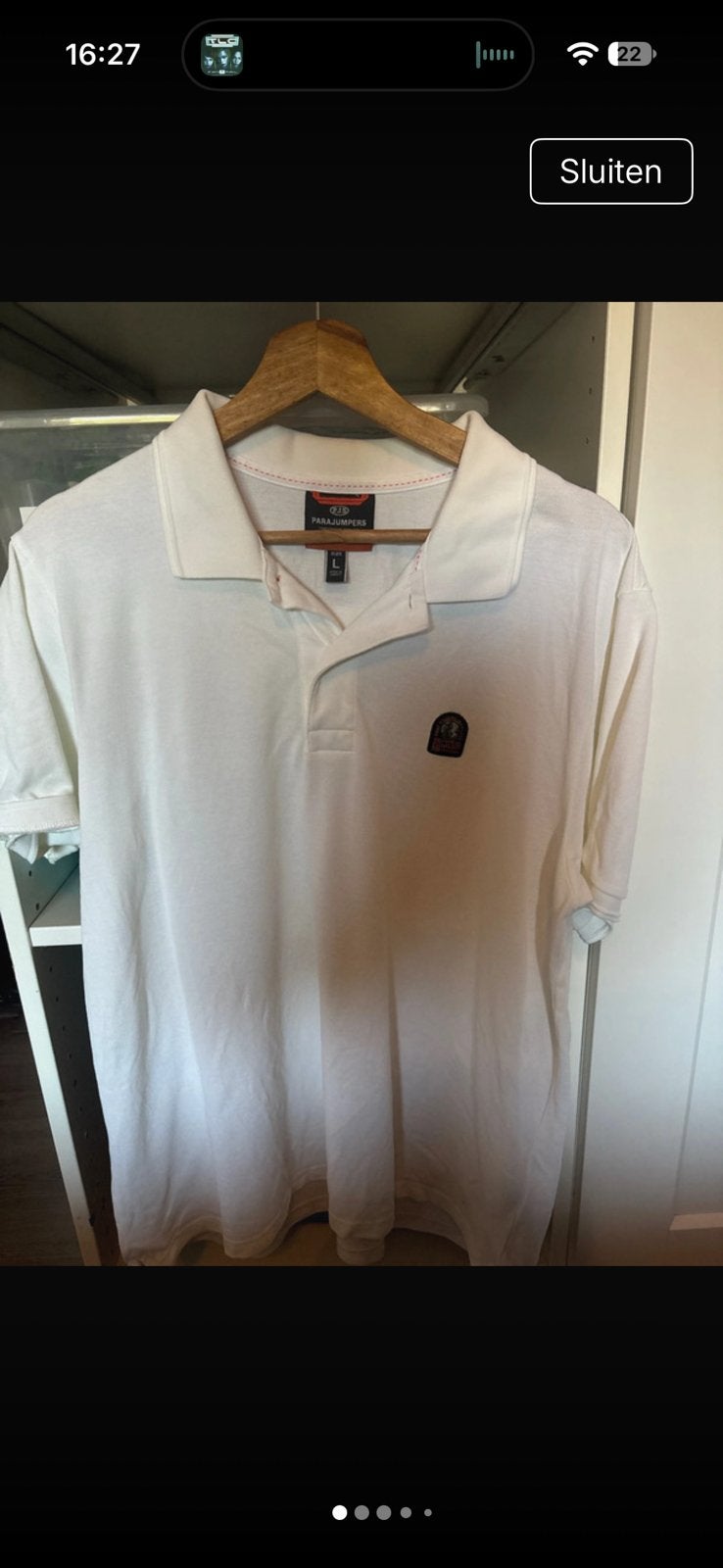 Parajumper shirt, Ophalen of Verzenden, Zo goed als nieuw, Zwart