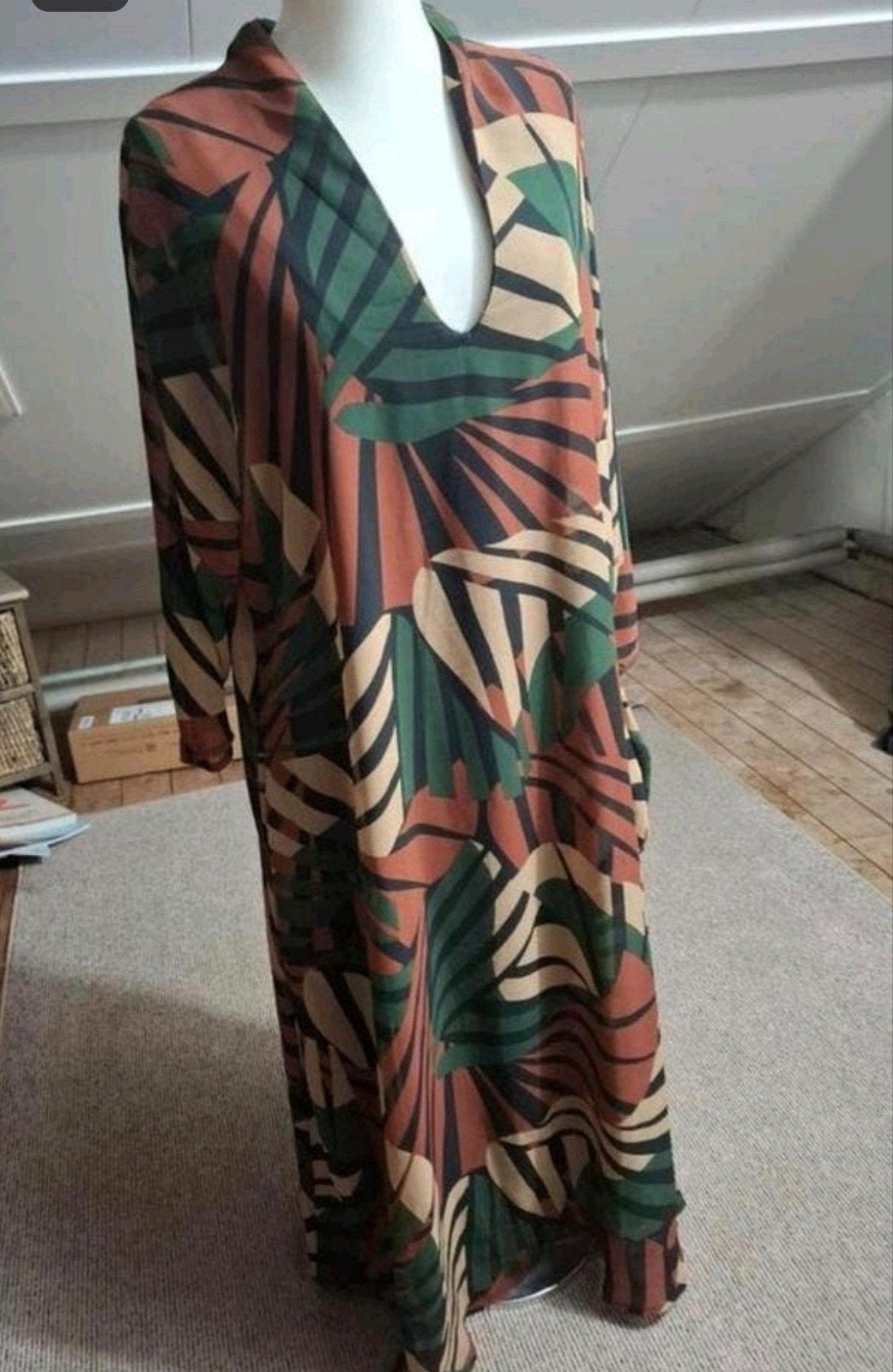 Molly Bracken Maxi Jurk Tropische/Boho Print XS, Ophalen of Verzenden, Maat 34 (XS) of kleiner, Molly Bracken, Gedragen