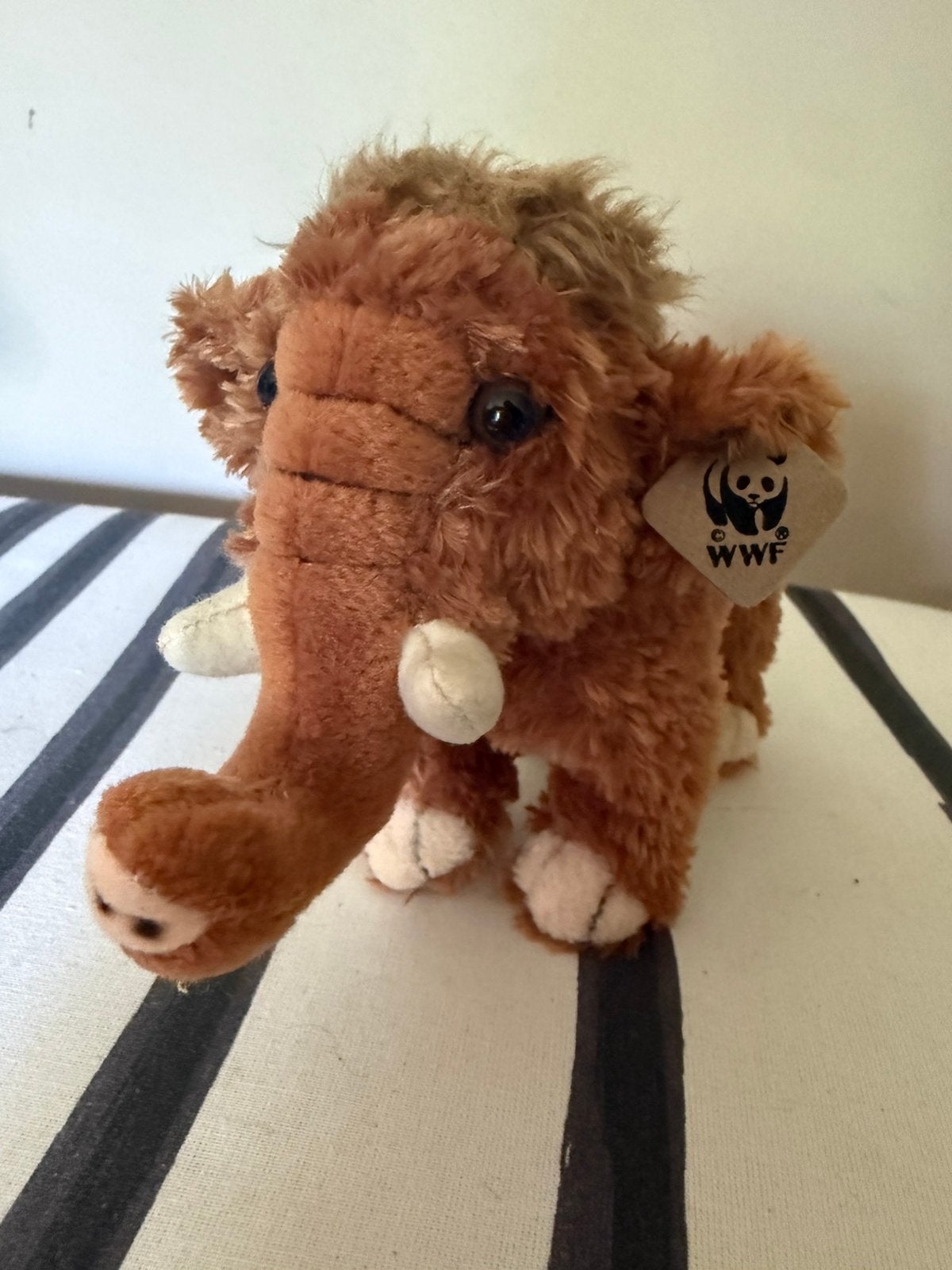 WWF mammoet knuffel 00s, Overige karakters, Ophalen of Verzenden, Gebruikt, Overige typen