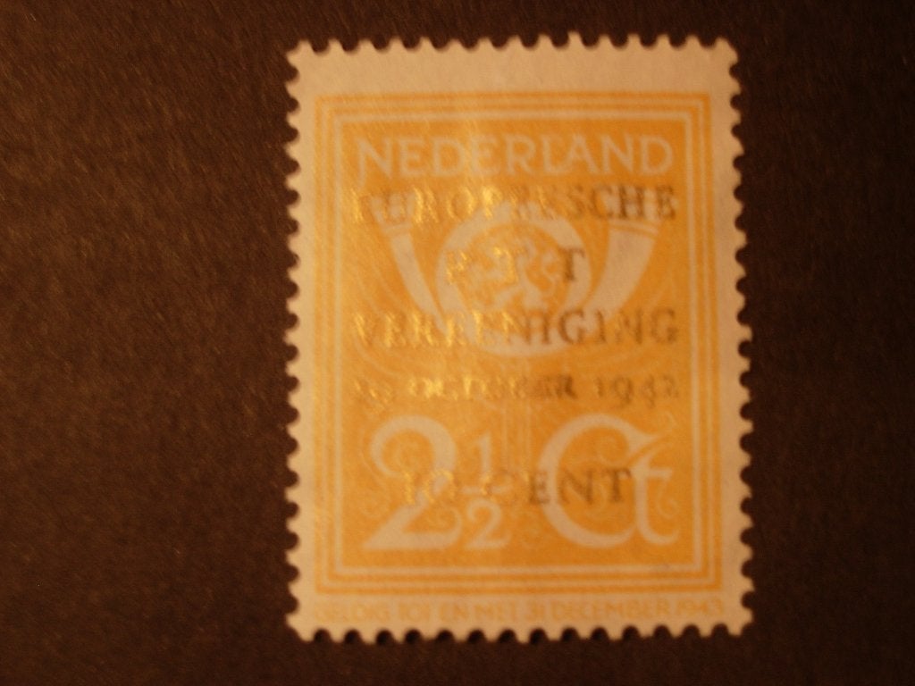 NL Nederland 1943 Europese P.T.T. vereniging, Verzenden, Na 1940, Postfris
