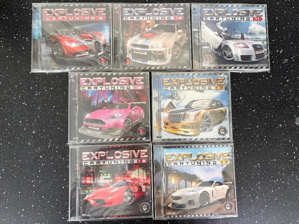 7 x Explosive Car Tuning, Ophalen of Verzenden, Zo goed als nieuw, Techno, Album