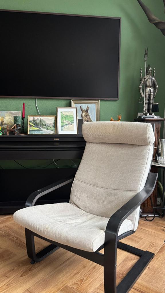 Ikea poang stoel, Huis en Inrichting, Fauteuils, Ophalen, Gebruikt