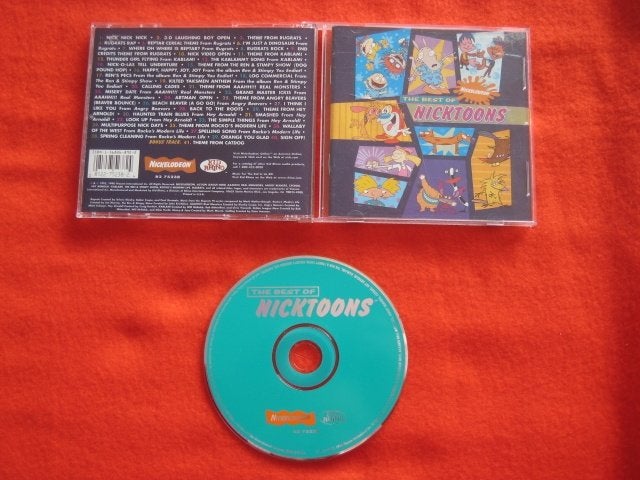 Nicktoons best of soundtrack CD (Nickelodeon), Ophalen of Verzenden, Zo goed als nieuw