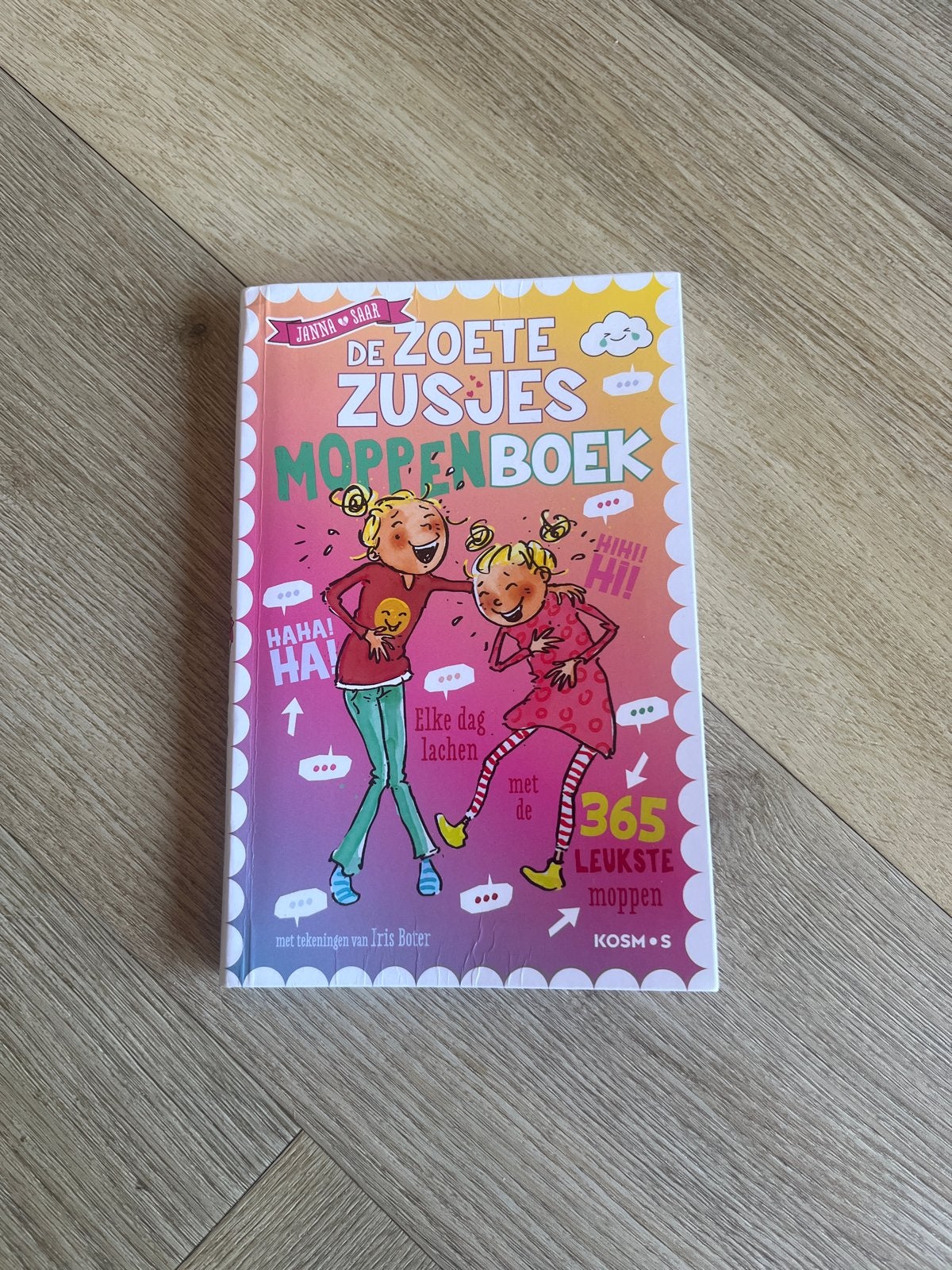 De Zoete Zusjes Moppenboek - 365 Leukste Moppen, Ophalen of Verzenden, Zo goed als nieuw, Fictie algemeen