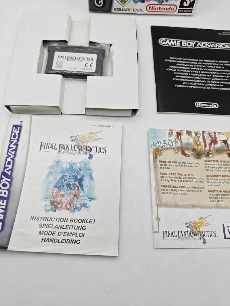 Final Fantasy Tactics Advance Gameboy Advance CIB, Nintendo, Gebruikt, 1 speler, Ophalen of Verzenden