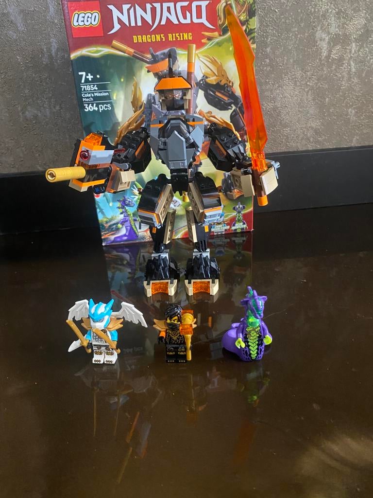 Lego Ninjago 71854 Cole's Mission Mech - Nieuwstaat!, Ophalen of Verzenden, Zo goed als nieuw, Complete set, Lego