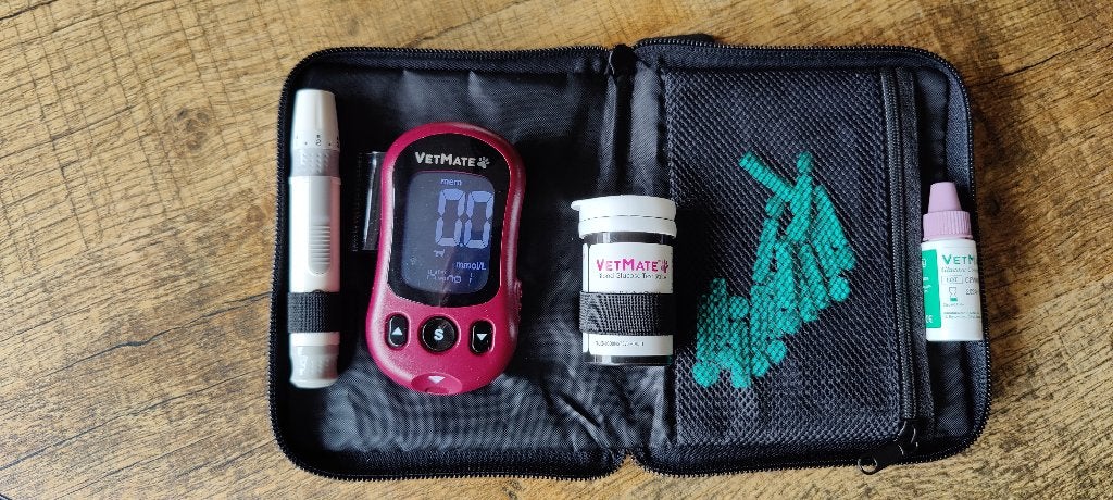Vetmate glucosepen kat of hond, Dieren en Toebehoren, Ophalen of Verzenden, Gebruikt