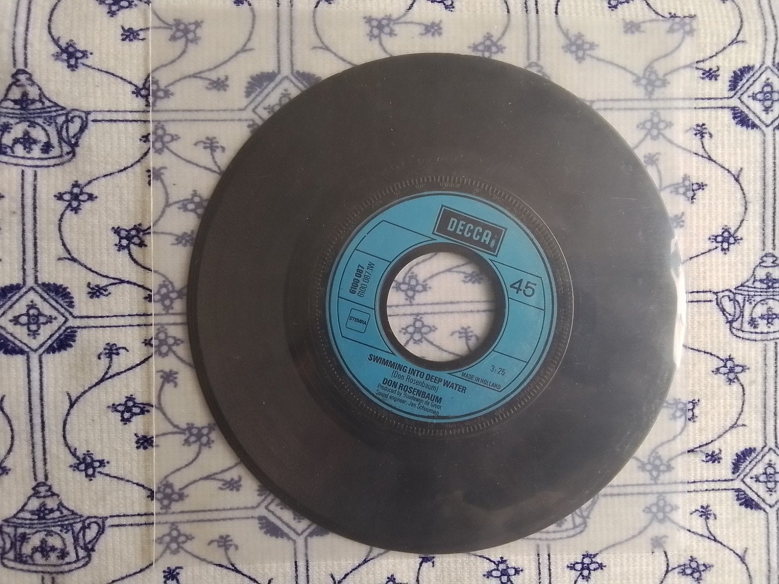 Don rosenbaum           Swimming into deep water, Ophalen of Verzenden, Zo goed als nieuw, Pop