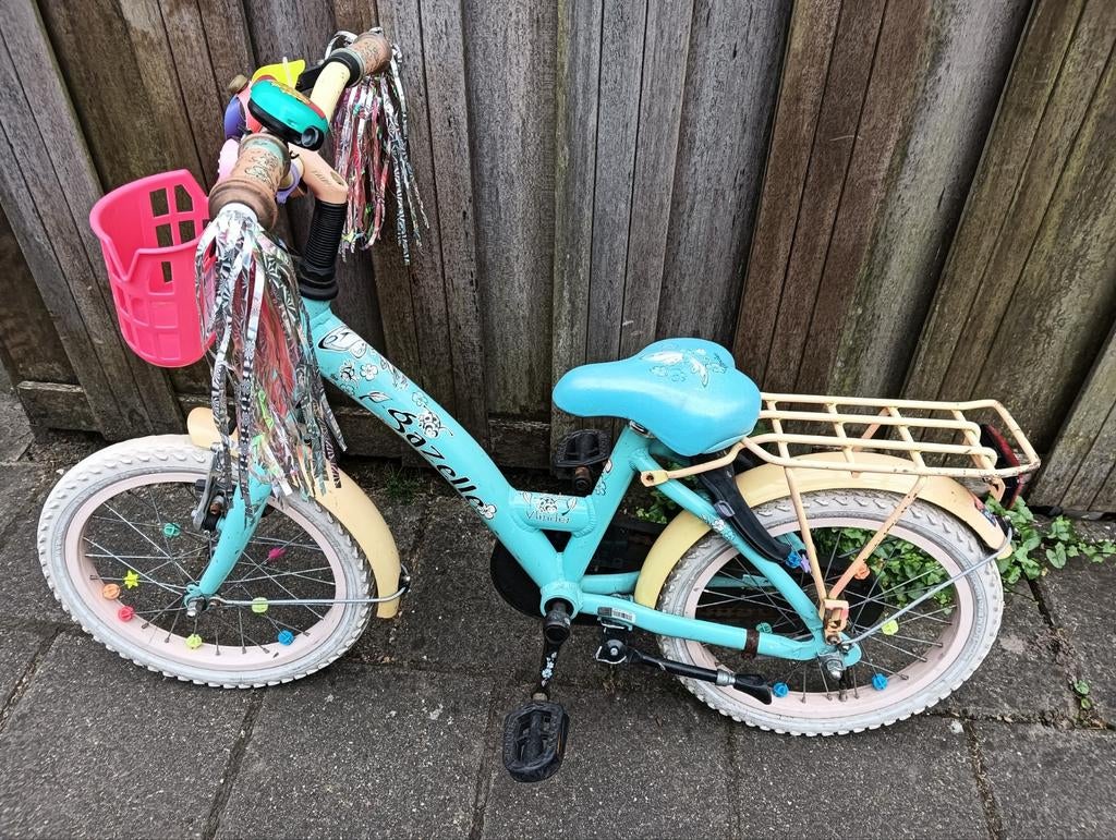 Gazelle kinderfiets, Fietsen en Brommers, Fietsen | Kinderfietsjes, Ophalen, Terugtraprem, Gebruikt, Minder dan 16 inch