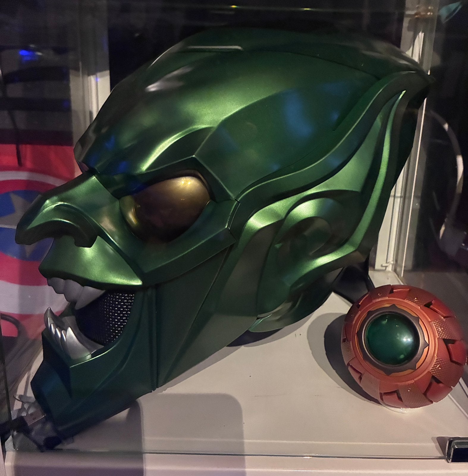 Matvel greej goblin helm en pumpkin (collectors item), Ophalen, Zo goed als nieuw