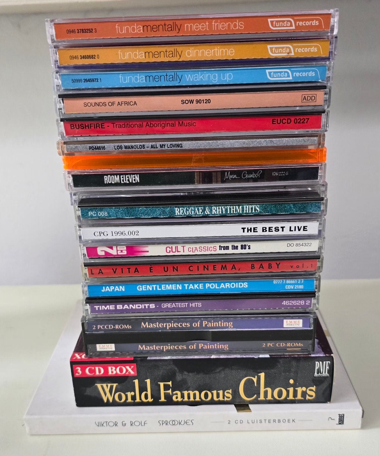Diverse CD-collectie: Pop, Reggae, Wereldmuziek & meer, Ophalen of Verzenden, Gebruikt, Album, Inclusief doosje