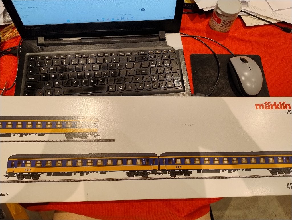 Märklin 42904 NS ICL-rijtuigenset, Ophalen, Wisselstroom, Wagon, Märklin