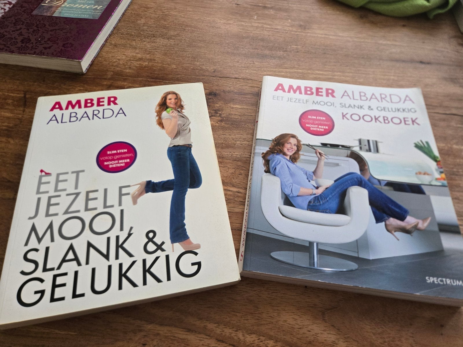 Amber Albarda - Eet jezelf mooi, slank & gelukkig, Ophalen of Verzenden, Gelezen, Amber Albarda
